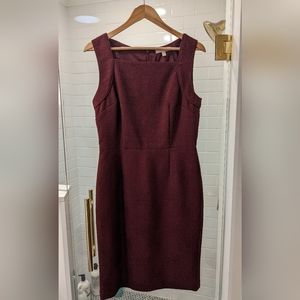 Burgundy Middie Dress